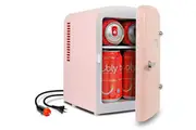 Koolatron 4L Mini Fridge (Pink)