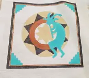 Handpainted Needlepoint Canvas - KACHINA - By Tish and Cassandra