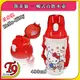【T9store】日本製 Hello-Kitty (凱蒂貓A) 一觸式直飲水壺 水瓶 兒童水壺 (480ml) (有肩帶)