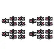20pcs PCB Mount 2 Position Stereo Audio Video Jack Female Connector L3Y57926