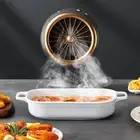 Portable For Kitchen Smoke Purifier with Adjustable Stand and USB Power Supply
