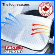 Reflective White Car Sun Shade Standard Folding Windshield Dust And Frost Cover