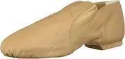 [Bloch] Dance Women's Elasta Bootie Leather and Elastic Split Sole Jazz Shoe
