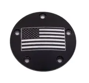 CUSTOM ENGRAVING Timer Cover Black AMERICAN FLAG PATR21-04BG