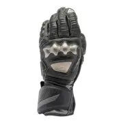 Dainese Full Metal 7 Black Professional Motorcycle Racing Gloves Worn In MotoGP