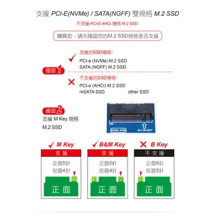 Digifusion 伽利略 MNV2ACD M.2 PCI-E to USB3.1 Gen2 TypeA+C 雙接頭