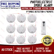 9 ANKA Wireless Interconnected Photoelectric Smoke Alarm Detector & Remote