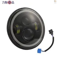 在飛比找Yahoo!奇摩拍賣優惠-WRANGLER JEEP 1pc 7 英寸圓形 Led 前