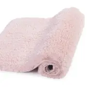 Large Bathroom Rug (24 x 40) Extra Soft and Absorbent Shaggy 24" x 40" Blush
