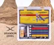 Lansky Deluxe 5-Stone Controlled-Angle Precision Knife Sharpening System - LKCLX