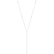 Ania Haie Silver Sparkle Point Y Necklace