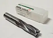 WIDIA HANITA CARBIDE 3/4" END MILL ROUGHING 4 FLUTE TC4S1R19007 Corner Chamfer