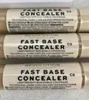 3X Revolution Beauty Fast Base Concealer Shade C5 Light Golden Undertone Underey