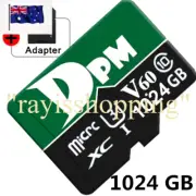 DPM 1024GB 1TB Micro SD TF Card, XC MicroSD Adapter Photos Video Memory Storage