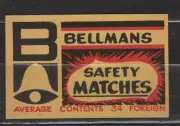 MATCHBOX LABELS UK- Bellman's, foreign, 34 -**mint