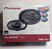 Pioneer TS-A6964S 6x9" 6x9 Inch 3-Way 400 Watts Max Power Car Speakers