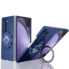 Magnetic Ring Stand Hard Rugged Shockproof Case for Samsung Galaxy Z Fold 6/4/5