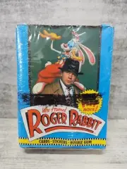 Topps Roger Rabbit Movie Vintage Full vintage Trading Cards Box NOS (A)