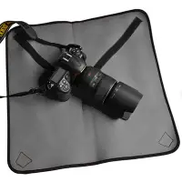 在飛比找Yahoo奇摩購物中心優惠-兩用相機包裹布 相機保護布百折布 相機布內膽布50x50cm