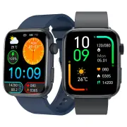T92 1.85inch HD Screen Non-invasive Blood Sugar HRV Detection Meto Function SOS Emergency Call bluetooth Call Heart Rate