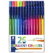 Staedtler Tri Plus Fibre Tip Pens Pack 26