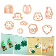 St Patrick's Hat Clay Cutters - Polymer Clay Cutters for Earrings Making,