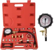 0-140PSI Fuel Injector Injection Pump Pressure Tester Gauge Kit