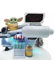 Disney's Grogu Star Wars XMas Village by St. Nicholas Square, LED Bulb