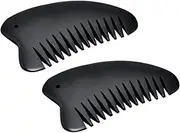 Ipetboom Hair Comb 2pcs Detangler Brush Hair Scalp Massaging Brush for Men Girls