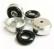 4PCS Speaker Amplifier DAC CD Spike Base Pad Isolation Feet Improve Sound 20*9MM