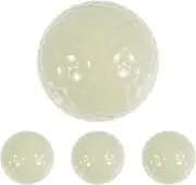 INOOMP 4pcs Glow in The Dark Golf Balls Light up Led Golf Balls Night for Men Kids Women Night Training