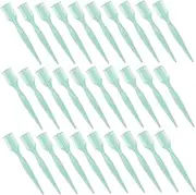 BELLIFFY 50pcs Women's Eyelash Combs for Eyebrows and Bangs Grooming Tool Abs Plastic Makeup Comb Set Random Color