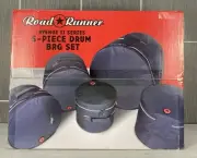 Road Runner Avenue 5-Piece Drum Bag Set Fusion - 10x10/12x11/14x14/14x6.5/20x18