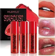 Lip Matte Lipstick | Makeup Lipstick Matte Lip Gloss,Lightweight Makeup Lip Gloss Liquid Lipstick Set for Lips Cheeks Eyes