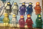 Lego Classic Spaceman Blind Bag of 1 Transparent Figure Custom