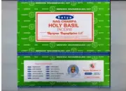 Satya Nag Champa Holy Basil // worship // incense stick // 15gX12