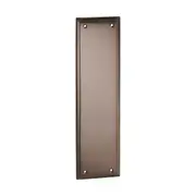 2357 Push Plate Milton Antique Brass H300xW75mm