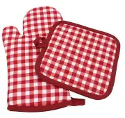 Cotton Candy Mitten and Pot Holder Set.100% Cotton Shell & Polyester Fill | P...