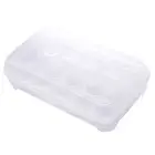15-grid Egg Storage Box Refrigerator Egg Container Fresh-keeping Box