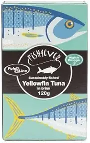 Fish 4 Ever Yellowfin Tuna in Water (Fair Trade) 160g