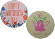 Novel Merk Mother’s Day Refrigerator Magnets, Small Circle Flowers & Watering Can Design for Fridge, Gifts, Decor, & Party Favors (2)