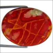 26.38 Ct Natural Noreena Jasper Gemstone Multi Color Oval Cut