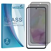 [2 Pack] Privacy Anti-Spy Full Coverage Samsung Galaxy A55 5G Tempered Glass Premium 9H HD Screen Protectors by MEZON (Galaxy A55 5G, Privacy) – FREE EXPRESS