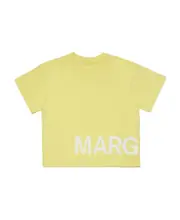 Plain knitted T-shirt 8Y Yellow