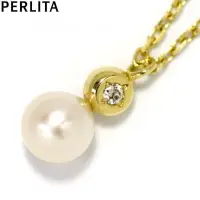 在飛比找蝦皮購物優惠-Mikimoto Perlita Akoya 珍珠 18K金