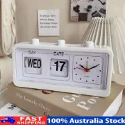 Bedside Digital Clock Desk Alarm Clock Day Date Display Time Calendar AU