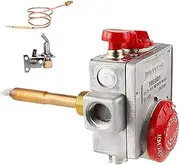Wadayu 110-326 Gas Water Heater Valve, Natural Gas Thermostat, Replacement Control Valve with 1-3/8" Shank, 3-1/2" W.C