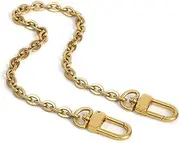 Mini Copper Purse Chains Shoulder Crossbody Strap Bag Accessories Charm Decoration (Antique Gold,18'')
