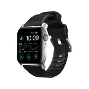 Nomad Apple Watch Rugged Band [41mm] (Silver Hardware)