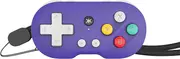 CRKD ATOM - Collectible Keychain Controller for Nintendo Switch, PC, Mac, Mobile and Smart TV (Retro Purple)